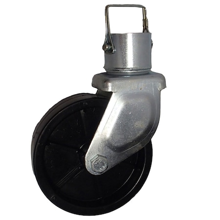 Aftermarket Caster Wheel with Pin, 6" Trailer Swirl TLU94-0001